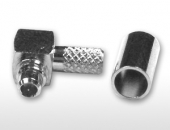 MMCX Male RA Crimp for LMR100/RG316