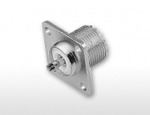 UHF Female  Solder  Panel Receptacle